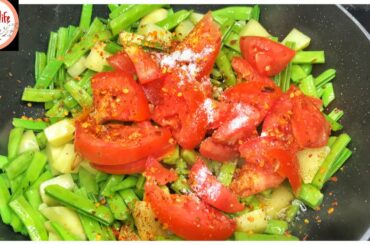 Light and Easy Veggie Lunch Recipe by Housewife Life