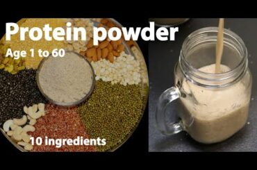 Homemade protein powder | protein shake recipes | healthy diet recipe