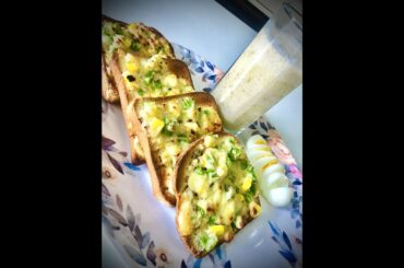 #QUICK&EASY #HEALTHYBREAKFASTIDEAS #DIET|Quick and healthy breakfast recipe| CHILLY CHEESE TOAST|