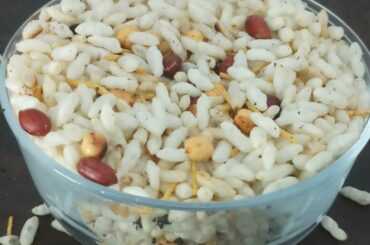 Healthy weight loss murmura snacks recipe | puffed rice namkeen | weight loss recipe