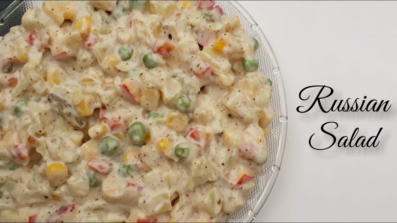 Russian Salad Recipe | Healthy Salad Recipe | Salad Recipe by Recipes by Merium Russian Salad Recipe | Healthy Salad Recipe | Salad Recipe by Recipes by Merium