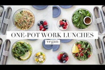 Easy One-Pot Work Lunches (Vegan) | JessBeautician AD