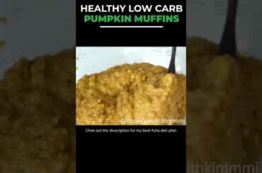 Healthy Low Carb Pumpkin Muffin | Easy and Healthy Recipes | #shorts