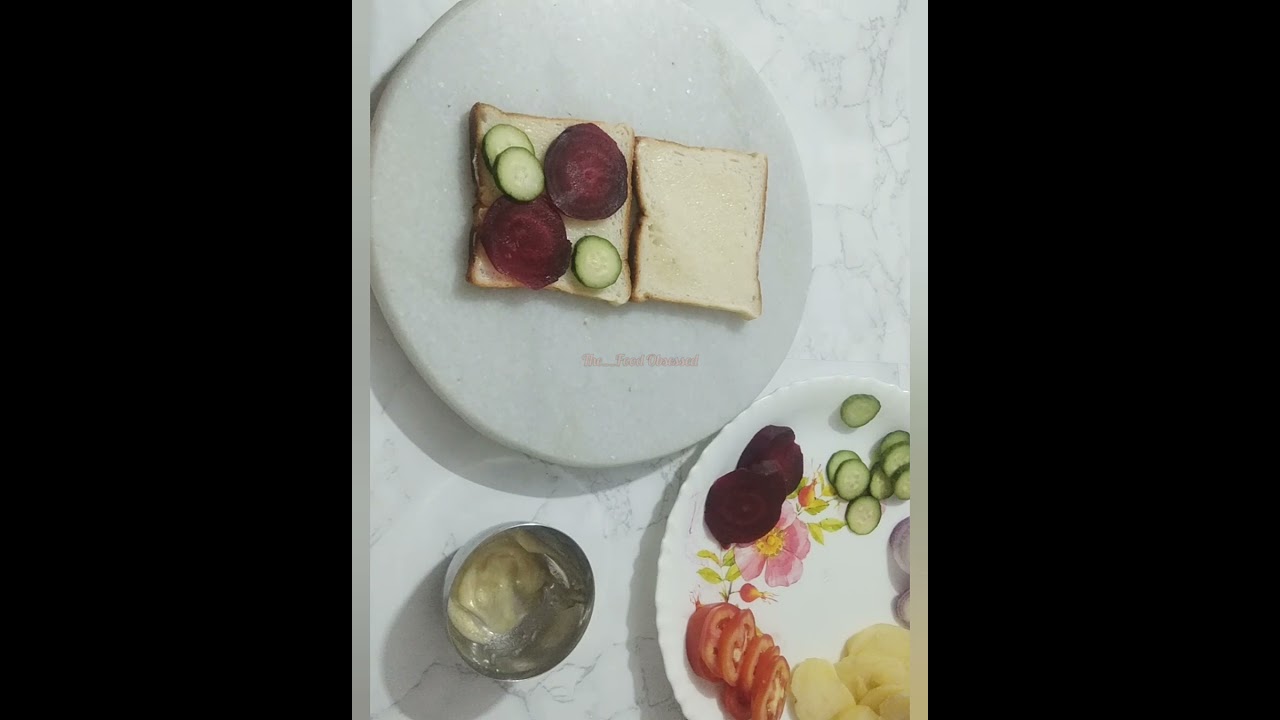 healthy breakfast | sandwich recipe | 2 minute breakfast recipe | The__Food Obsessed | #Shorts healthy breakfast | sandwich recipe | 2 minute breakfast recipe | The__Food Obsessed | #Shorts