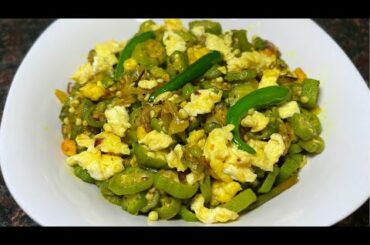 OKRA/BHINDI BHAJI | HEALTHY LUNCH RECIPE | BANGLA COOKING CHANNEL CHICAGO