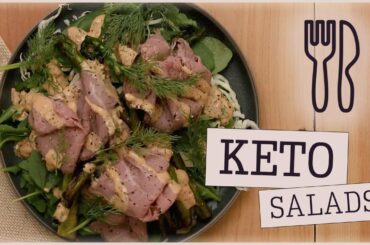 Healthy Keto Salad Recipes | 3 Best Low Carb Salad