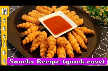 Snacks Recipe | Tea Time Snacks | Snack ideas | Kids Snacks Recipe | Tasty Snack Recipe | JM Cucina