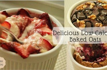 Baked Oats Recipe for Weight Loss/ Healthy and Low Calorie Baked Oats/ Popular American Diet food