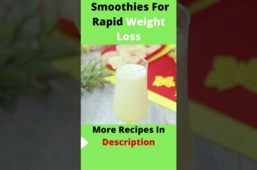 #Shorts healthy best fruit smoothie recipes for weight loss smoothies to lose belly fat fast