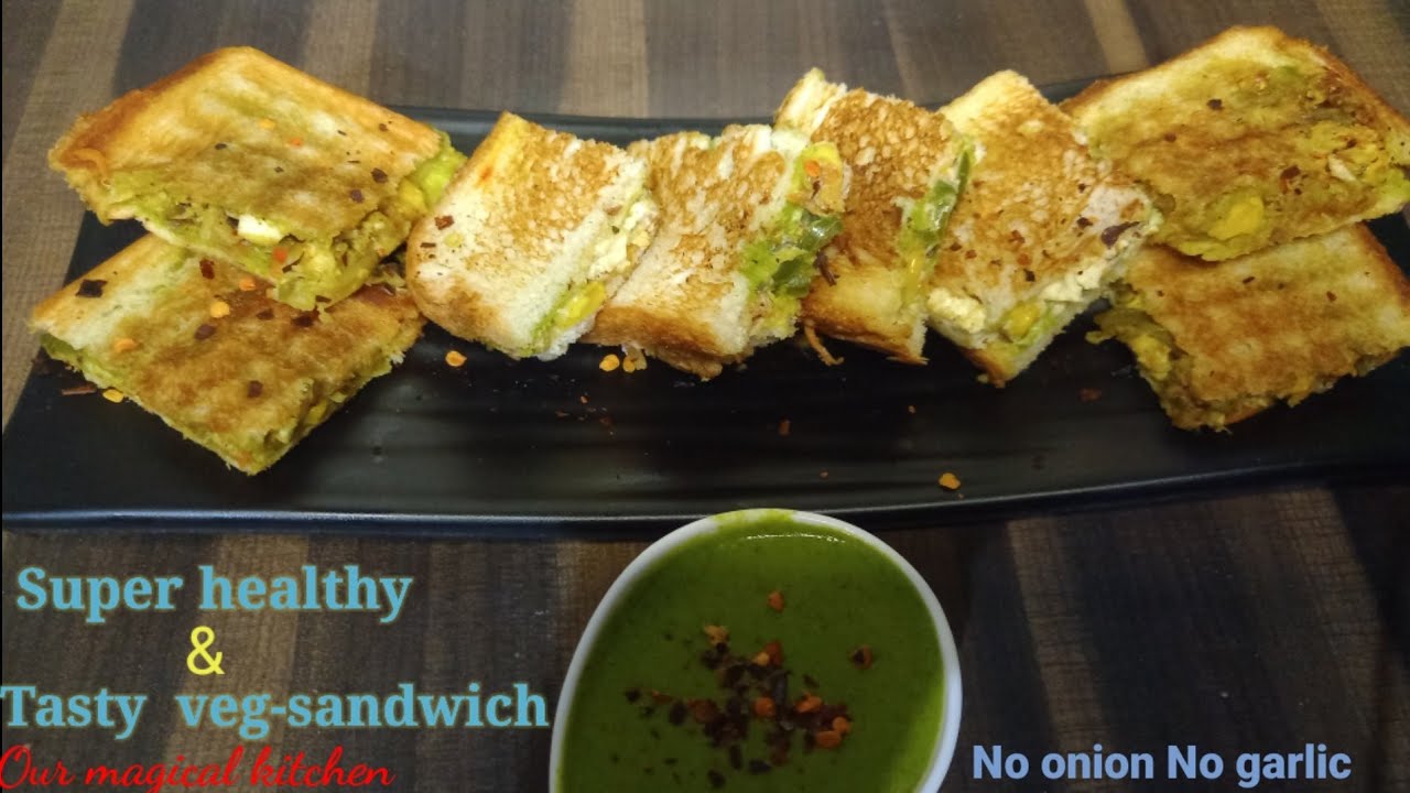Healthy Veg-Sandwich Recipe ||Instant breakfast recipe || quick & simple snack recipe Healthy Veg-Sandwich Recipe ||Instant breakfast recipe || quick & simple snack recipe