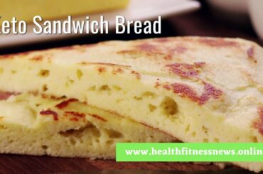 Microwave No oven needed fast yummy healthy KETO recipe - Keto Sandwich Bread #keto #healthy #recipe