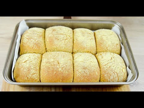 How To Make Healthy Cornbread Bread Rolls I Homemade Sandwich Rolls Recipe How To Make Healthy Cornbread Bread Rolls I Homemade Sandwich Rolls Recipe