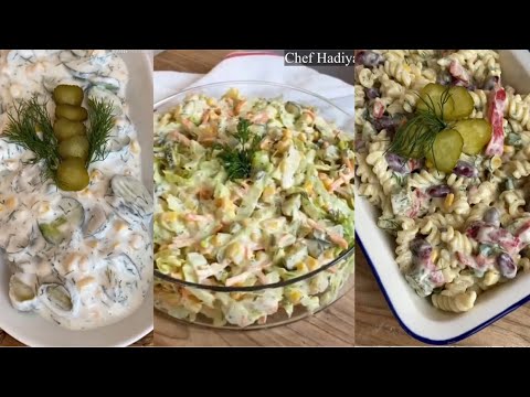 3 Easy + Healthy Salads For Everyday Of The Week by Chef Hadiya 3 Easy + Healthy Salads For Everyday Of The Week by Chef Hadiya