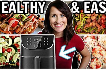 5 HEALTHY Air Fryer Recipes that are EASY