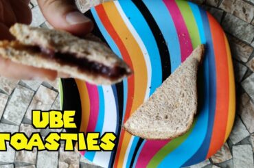 Low Calorie UBE TOASTED SANDWICHES | Healthy Filipino Meals