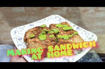 #sandwich #healthy Easy grill cheese sandwich / easy sandwich at home with available ingredients.