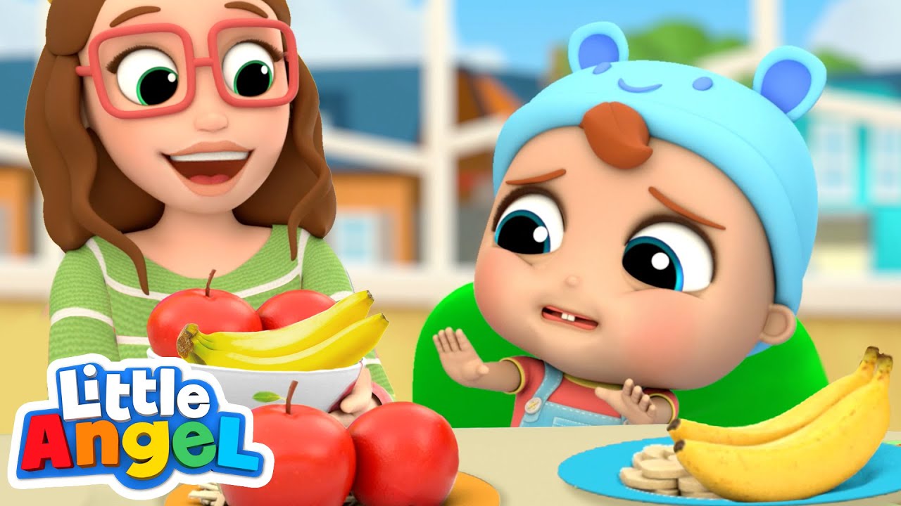 Yes Yes, Fruits Are Good For You! | Healthy Habits | Little Angel Kids Songs & Nursery Rhymes Yes Yes, Fruits Are Good For You! | Healthy Habits | Little Angel Kids Songs & Nursery Rhymes