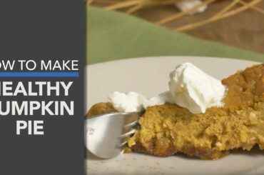 Healthy Pumpkin Pie Cheesecake Recipe