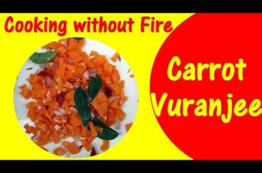 Carrot Vuranjee | Recipes without fire | Yummy Healthy Recipes for kids