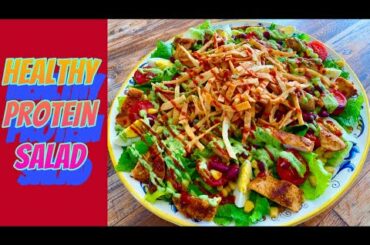 High Protein Salad for Weight loss| Healthy Lunch Salad Recipe