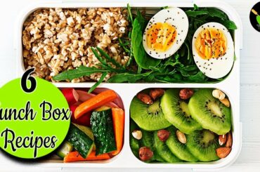 6 Quick & Healthy Lunch Box Recipes | Tiffin Box Recipes | Tiffin Recipes | Office Lunch Box Recipes