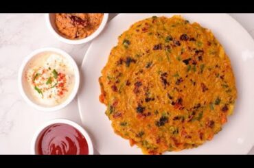 Oats Omelette | Weight Loss Food | Healthy Breakfast Recipe | Diet Food | How To Make Oats Omelette