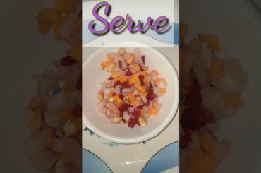 Healthy & Easy Salad Recipe | 2 Min Healthy sanck|Indian Salad Recipe | diet salad #shorts#ytshorts