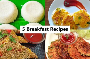 4 Healthy & Tasty Breakfast Recipes | Easy to Make | Healthy Breakfast Ideas | @Krazzy for health