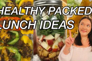 HEALTHY LOW CALORIE LUNCH IDEAS FOR WEIGHT LOSS | Easy to pack for work!