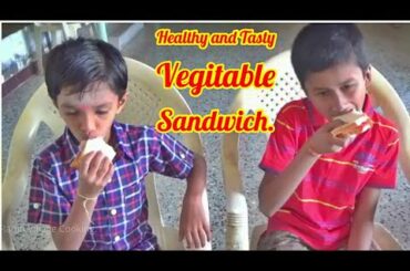 Ramu Village Cooking: Healthy and Tasty Vegitable Sandwich Recipe in Home.