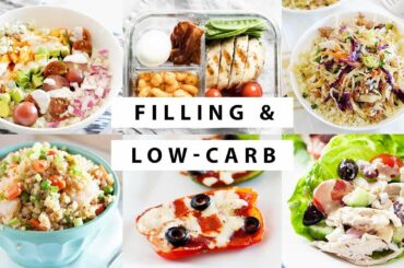 Low Carb Lunch Ideas | Easy Meal Prep Recipes