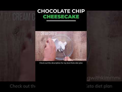 Chocolate Chip Cheesecake | Easy and Healthy Recipes | #shorts Chocolate Chip Cheesecake | Easy and Healthy Recipes | #shorts