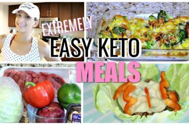EASY KETO \ LOW CARB DINNER RECIPES \ KETOGENIC DIET