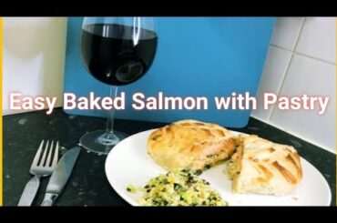How to Baked Easy Salmon with Pastry | Salmon recipe | Dinner and Lunch recipe