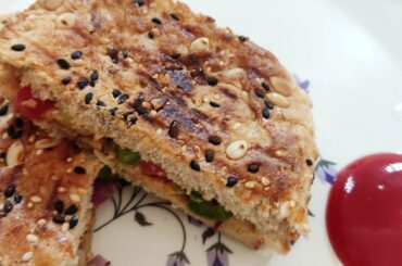 Healthy multigrain veg sandwich recipe