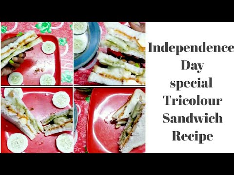 Independence Day Special Tricolour Sandwich | Easy And Healthy Sandwich | Tricolour Sandwich Recipe Independence Day Special Tricolour Sandwich | Easy And Healthy Sandwich | Tricolour Sandwich Recipe