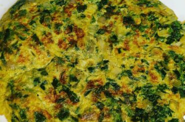 palak omelette| spinach omelette |Healthy breakfast recipe #palakrecipes #palakomelette #eggs