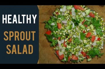 Healthy sprout salad || Ankurit mung ka salad || protein salad recipe