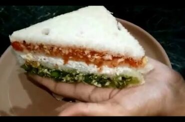 Tricolor Sandwich I Tiranga Sandwich I Healthy Sandwich Recipe I #Shorts I By Neha Ki Pakshala