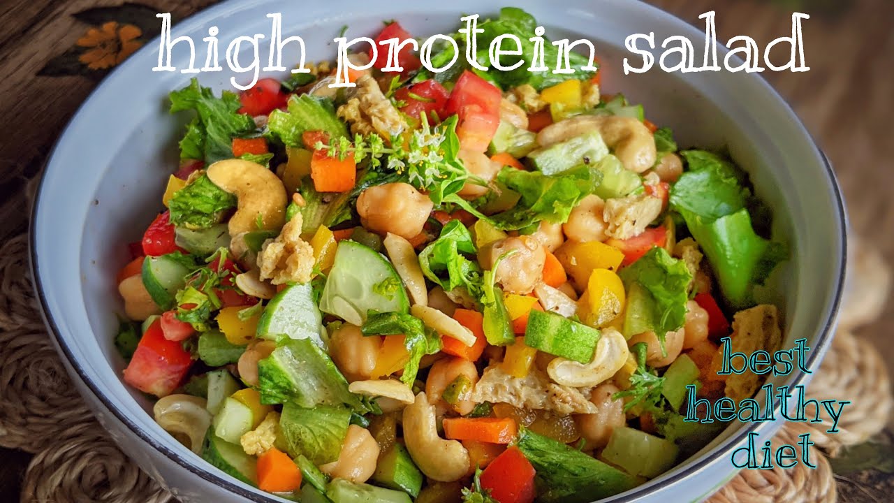 High Protein Salad| Weight Loss Recipe | Easy Salad Recipe| Chickpea Salad High Protein Salad| Weight Loss Recipe | Easy Salad Recipe| Chickpea Salad