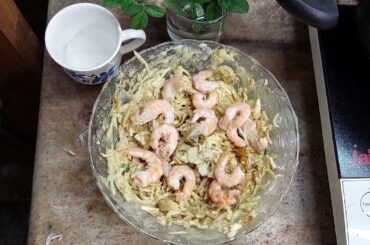 Prawn Pokora || Easy yummy evening snacks recipe ||