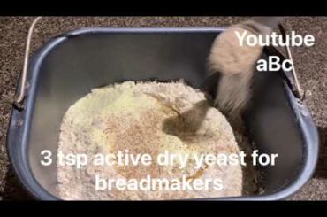 Breadmaker Healthy Bread