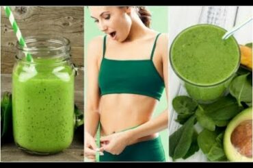 GREEN SMOOTHIE RECIPE FOR WEIGHT LOSS | Easy & Healthy Breakfast Ideas!