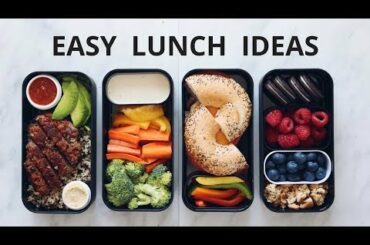 EASY VEGAN SCHOOL LUNCH IDEAS