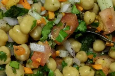 High Protien Salad | Chickpea Salad | Weight loss recipe for Lunch or Dinner #shorts