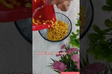 Classic Sweet Corn Recipe | Healthy  Snacks Recipe | Saumya The Taste