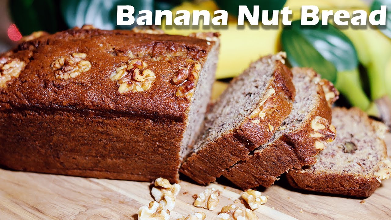Moist banana nut bread | Easy banana nut bread | Best Banana bread | Healthy breakfast recipe Moist banana nut bread | Easy banana nut bread | Best Banana bread | Healthy breakfast recipe