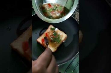 how to make a healthy "bread Omelette "||