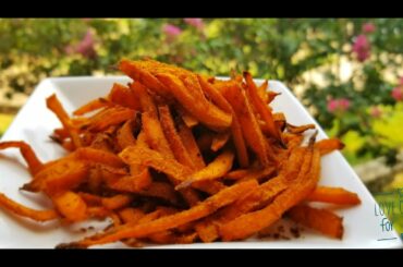 Baked Pumpkin Fries | Easy Pumpkin Snack | Healthy Pumpkin Recipe | Kids Snack | Healthy Snacks