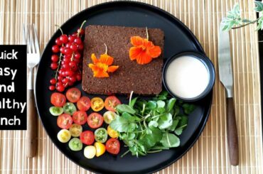 Quick - Easy And Healthy Lunch | A happy meal